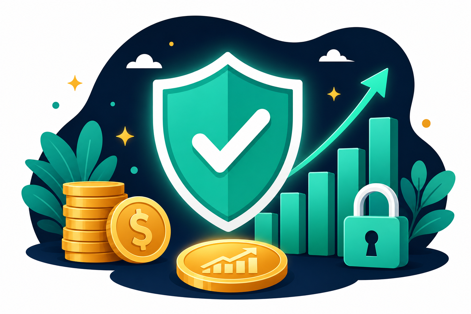 Security and steady income growth